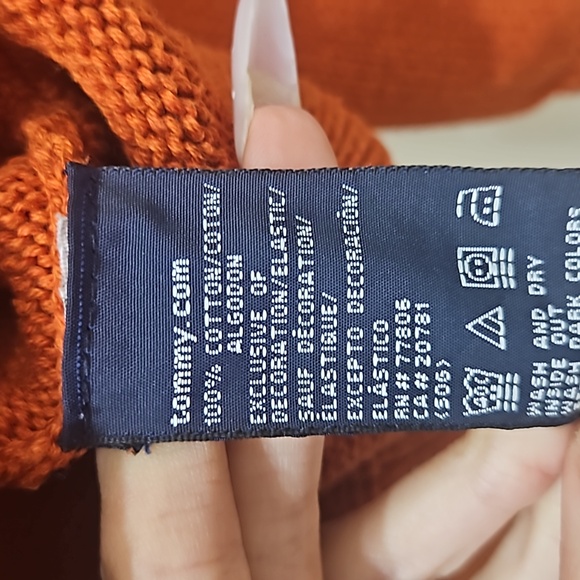 Tommy Hilfiger Cotton Knit Crew Neck - Picture 4 of 5